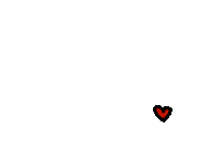 Gif animé coeur rouge